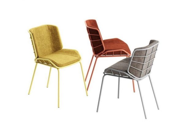 Trabaldo Italia design dining chair Skin met